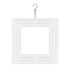 New Arrival Sublimation Aluminum Wind Spinner Double-sided Printable with 13 shapes