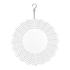New Arrival Sublimation Aluminum Wind Spinner Double-sided Printable with 13 shapes