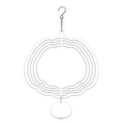 New Arrival Sublimation Aluminum Wind Spinner Double-sided Printable with 13 shapes