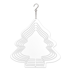 New Arrival Sublimation Aluminum Wind Spinner Double-sided Printable with 13 shapes