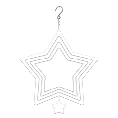 New Arrival Sublimation Aluminum Wind Spinner Double-sided Printable with 13 shapes