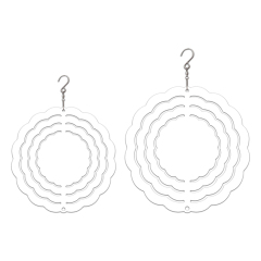 New Arrival Sublimation Aluminum Wind Spinner Double-sided Printable with 13 shapes