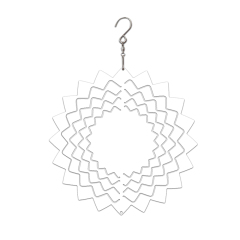New Arrival Sublimation Aluminum Wind Spinner Double-sided Printable with 13 shapes