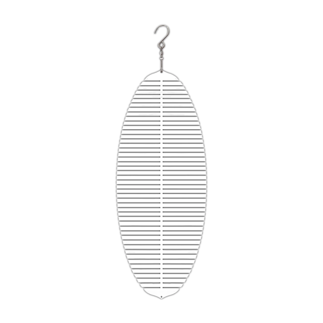 New Arrival Sublimation Aluminum Wind Spinner Double-sided Printable in the shape of fishbone