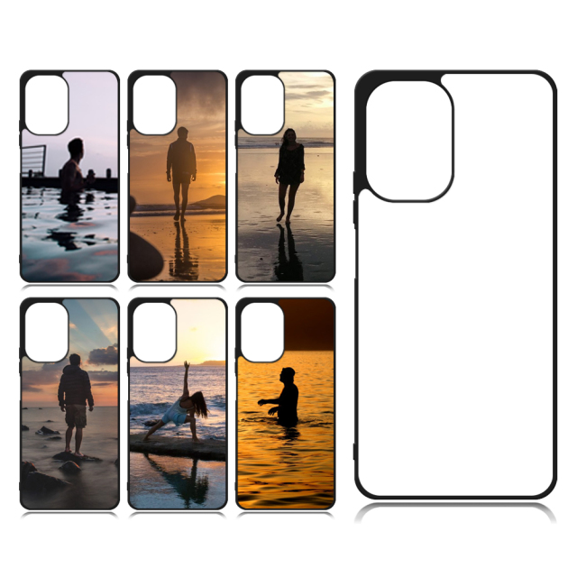 New Arrival Sublimation 2D TPU Phone Case for Redmi Note 12 Turbo DIY Shell With Aluminum Sheet