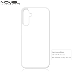 For Samsung M14 5G/ M54 5G Sublimation Blank 2D TPU Rubber Phone Case for DIY Printing