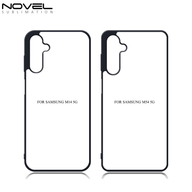 For Samsung M14 5G/ M54 5G Sublimation Blank 2D TPU Rubber Phone Case for DIY Printing