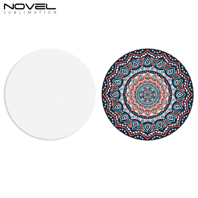 New Arrival Sublimation Coasters DIY Square/Round Ceramic Cup Pad with Cork