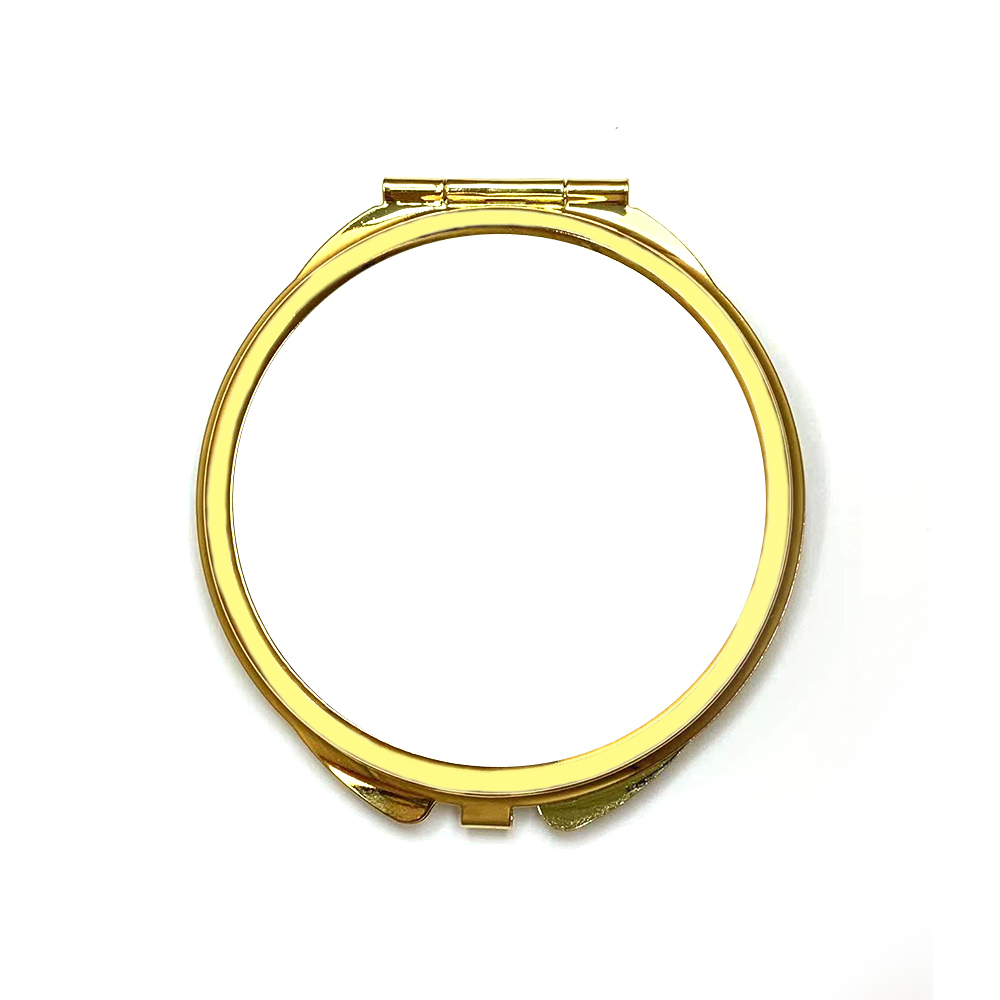 Sublimation Blank Pocket Mirror Stainless Steel Cosmetic Mirror Makeup Mirror