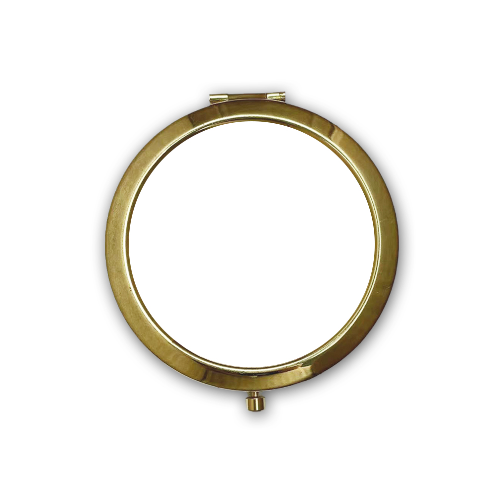 Sublimation Blank Pocket Mirror Stainless Steel Cosmetic Mirror Makeup Mirror