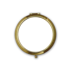 Sublimation Blank Pocket Mirror Stainless Steel Compact Mirror