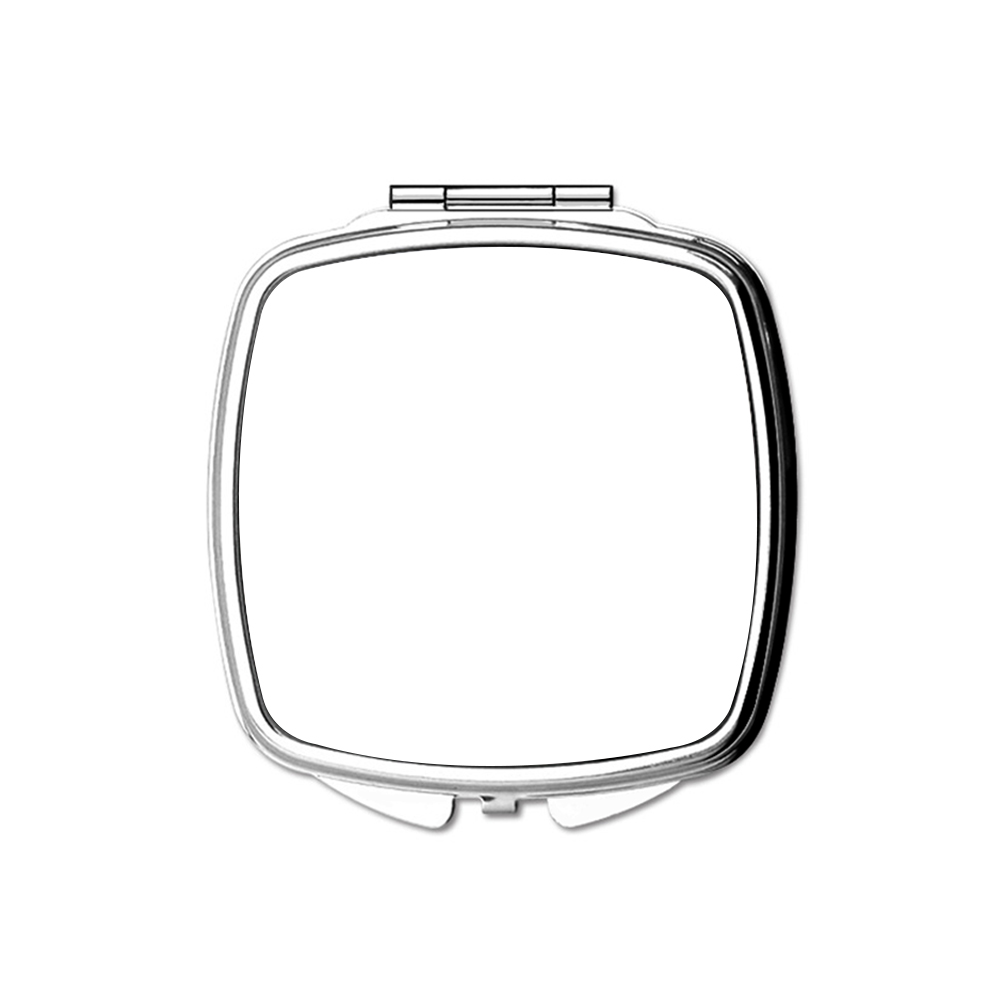Sublimation Blank Pocket Mirror Stainless Steel Cosmetic Mirror Makeup Mirror