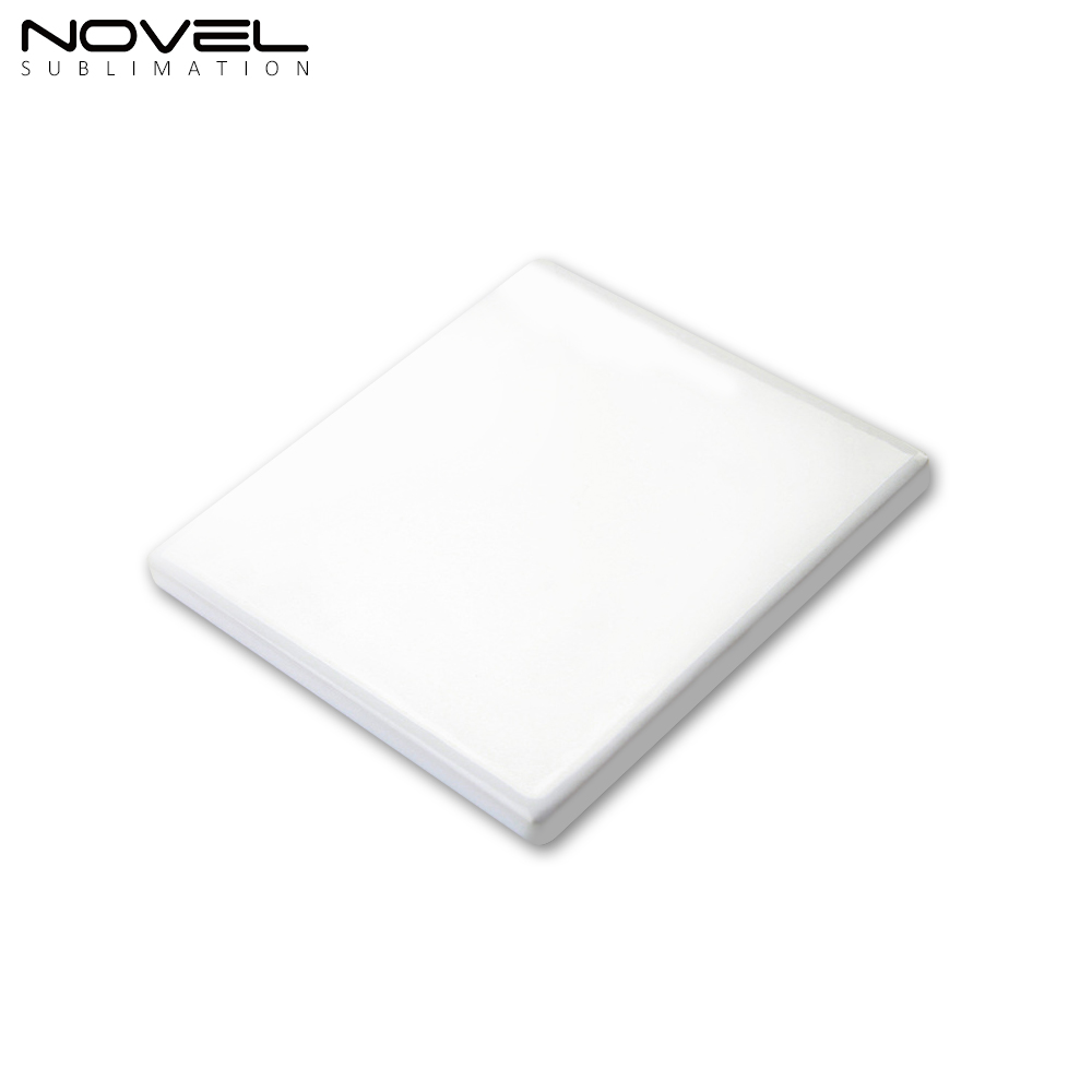 New Arrival Sublimation Coasters DIY Square/Round Ceramic Cup Pad with Cork
