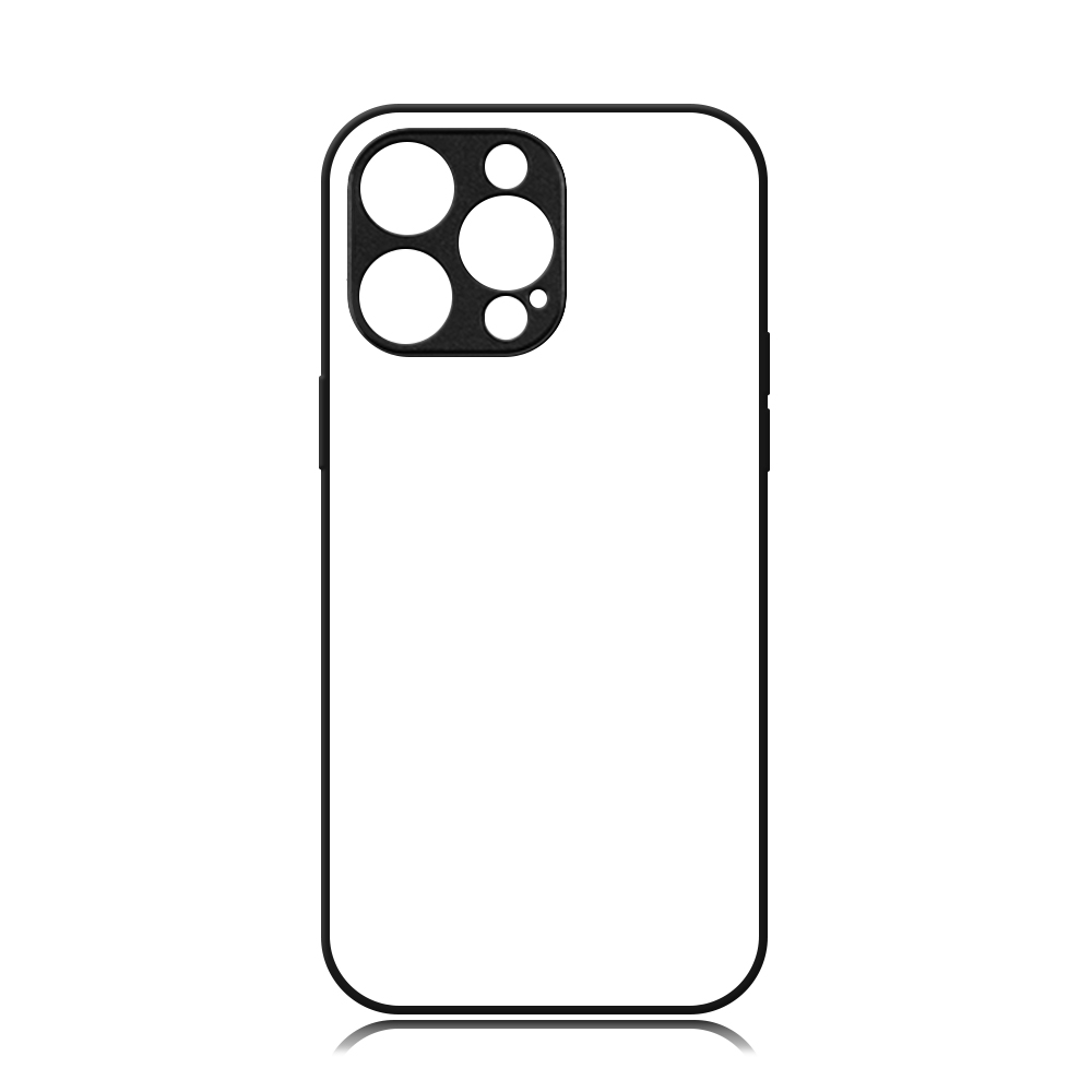 New Arrival Sublimation blank 2D TPU Phone Case for iPhone 14 Series DIY Shell With Aluminum Sheet