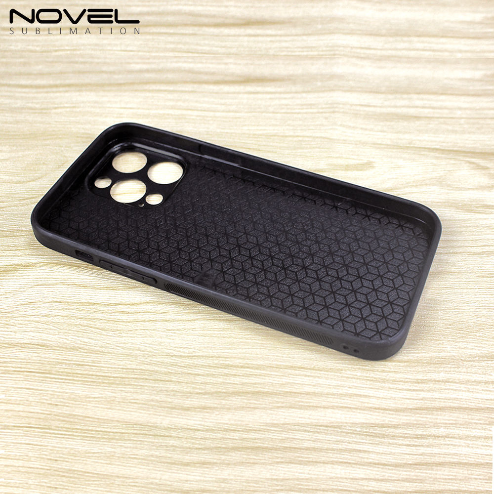 New Arrival Sublimation blank 2D TPU Phone Case for iPhone 14 Series DIY Shell With Aluminum Sheet