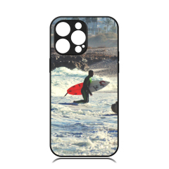 New Arrival Sublimation blank 2D TPU Phone Case for iPhone Series DIY Shell With Aluminum Sheet
