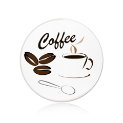 New Arrival Sublimation MDF Coasters DIY Square/Round MDF Cup Pad with Cork