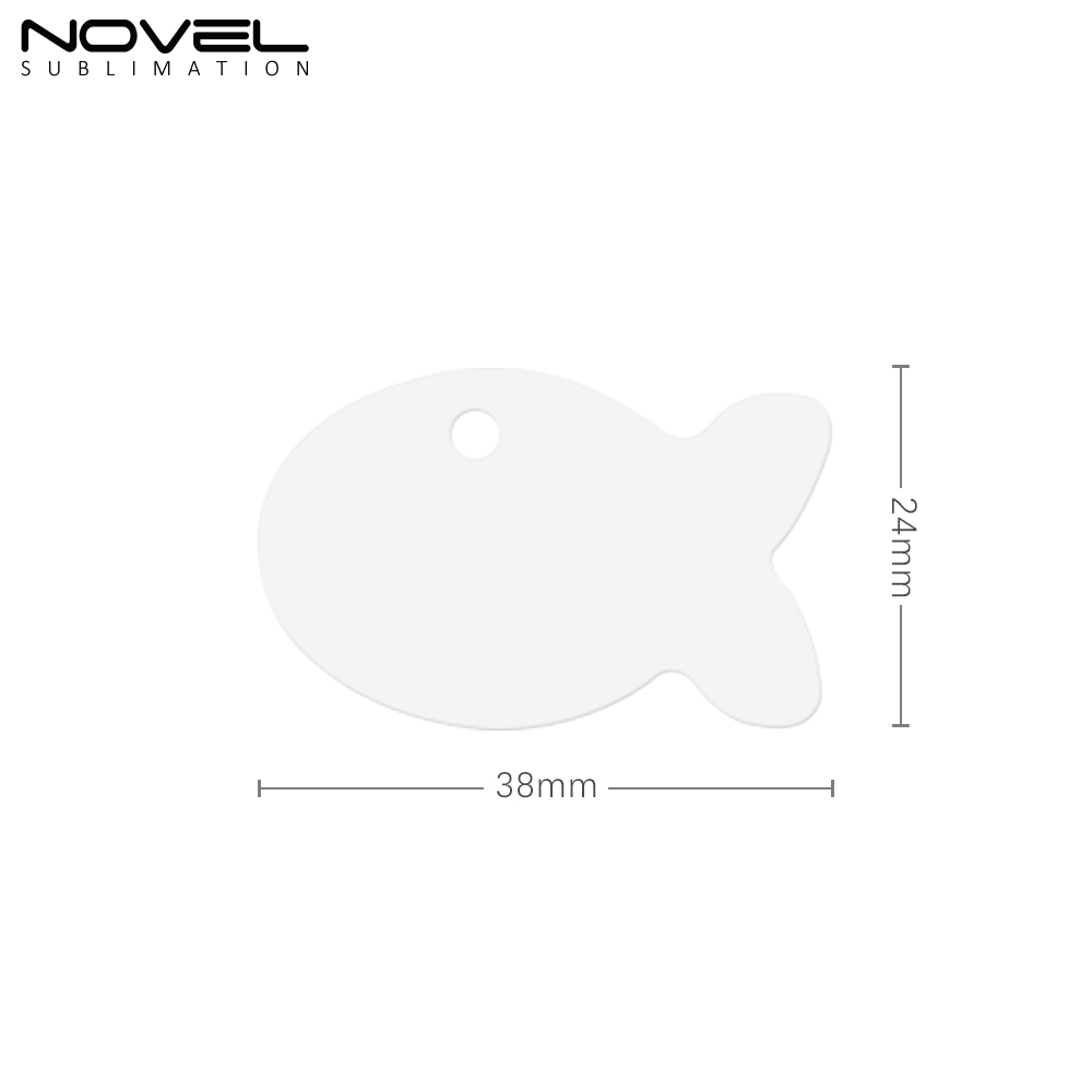 New Arrival Sublimation Aluminum Double Sided Print Dog Tags with 8 Shapes