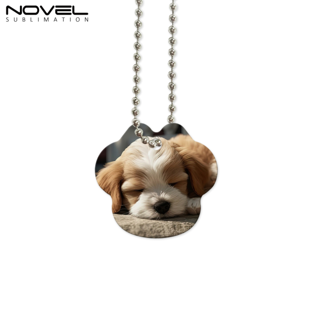 New Arrival Sublimation Aluminum Double Sided Print Dog Tags with 8 Shapes