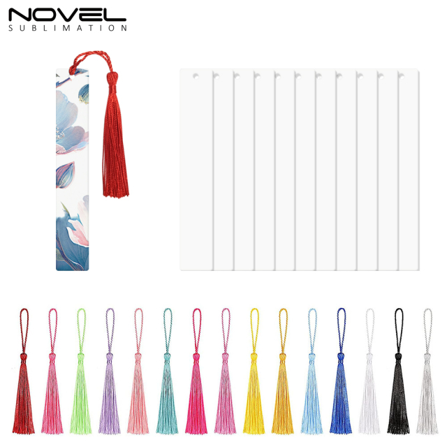 New Arrival Personalized Sublimation Aluminum Bookmark School Supply