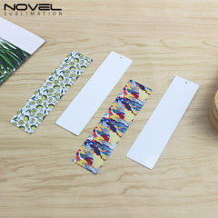 New Arrival Personalized Sublimation Aluminum Bookmark School Supply