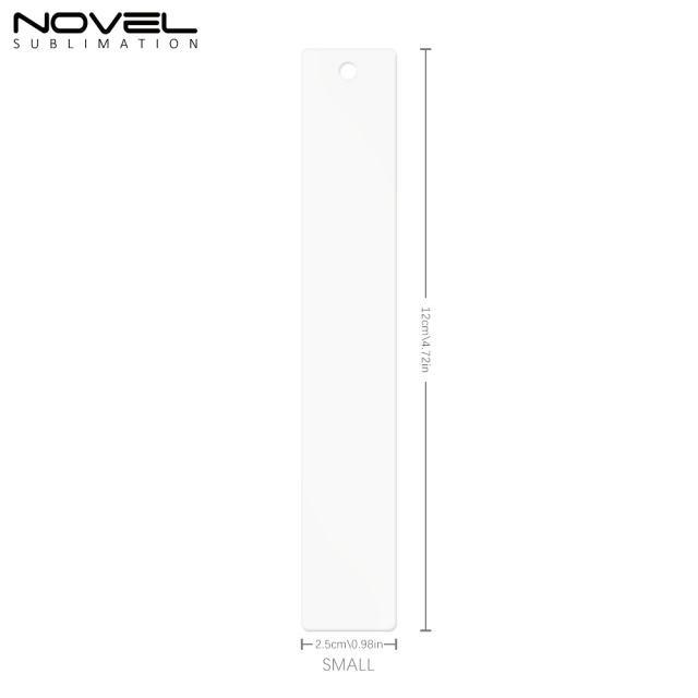 New Arrival Personalized Sublimation Aluminum Bookmark School Supply