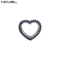 Sublimation 360-Degree Rotating Blank Heart Ring Holder For Mobile Phone
