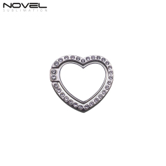Sublimation 360-Degree Rotating Blank Heart Ring Holder For Mobile Phone