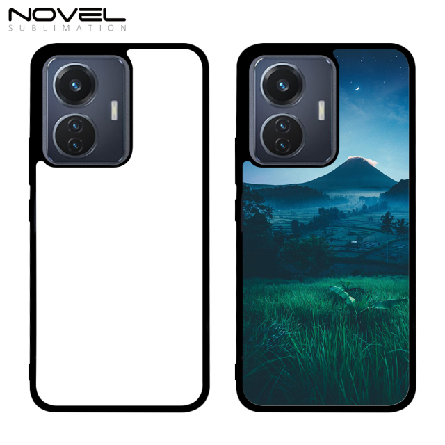 For Vivo IQOO9 Pro Sublimation Blank 2D TPU Phone Case Soft Silicone Phone Cover With Aluminum Sheet