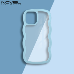 New Arrival 2D 2in1 Sublimation TPU Phone Cases with Aluminum Sheet  & Colorful PC Bumper