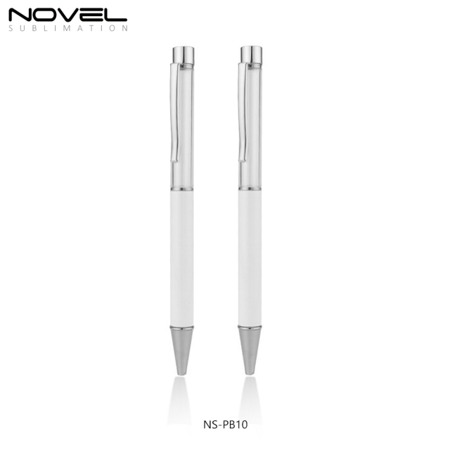 Dye Sublimation Blanks Ball Point Pen Custom Logo Heat Press White Sublimation Blank Pen