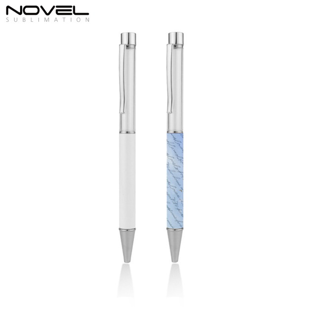 Dye Sublimation Blanks Ball Point Pen Custom Logo Heat Press White Sublimation Blank Pen