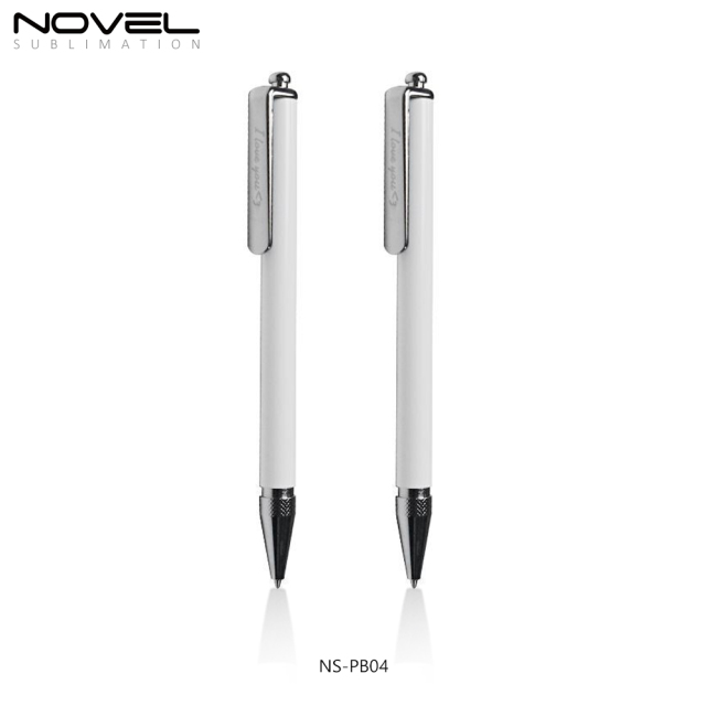 Dye Sublimation Blanks Ball Point Pen Custom Logo Heat Press White Sublimation Blank Pen