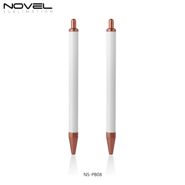 Dye Sublimation Blanks Ball Point Pen Custom Logo Heat Press White Sublimation Blank Pen