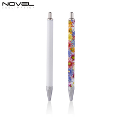 Dye Sublimation Blanks Ball Point Pen Custom Logo Heat Press White Sublimation Blank Pen