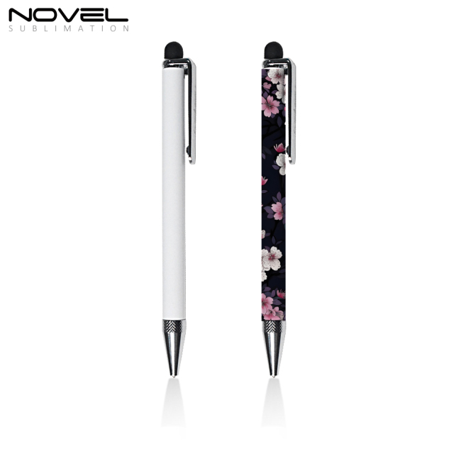 Dye Sublimation Blanks Ball Point Pen Custom Logo Heat Press White Sublimation Blank Pen