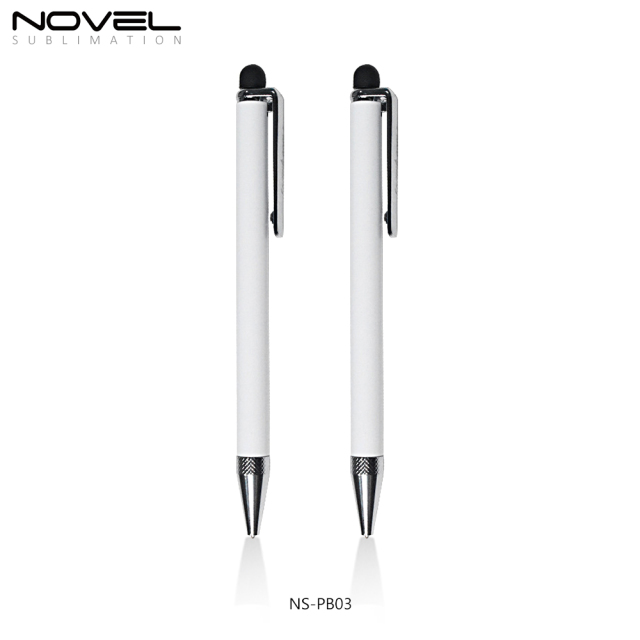 Dye Sublimation Blanks Ball Point Pen Custom Logo Heat Press White Sublimation Blank Pen