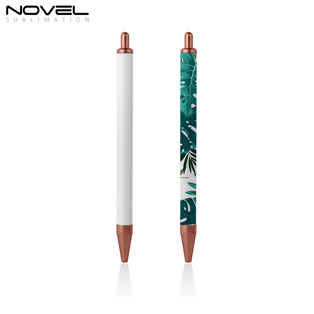 Dye Sublimation Blanks Ball Point Pen Custom Logo Heat Press White Sublimation Blank Pen