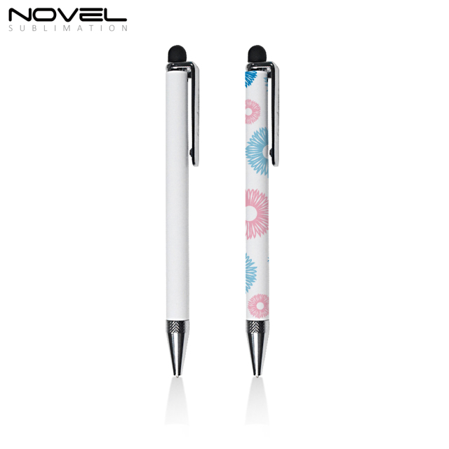 Dye Sublimation Blanks Ball Point Pen Custom Logo Heat Press White Sublimation Blank Pen