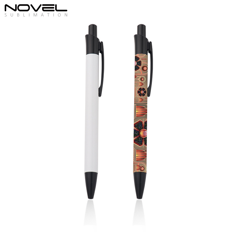 Dye Sublimation Blanks Ball Point Pen Custom Logo Heat Press White Sublimation Blank Pen