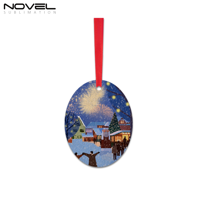 Sublimation Felt DIY Air Freshener Christmas Ornament Home Decoration