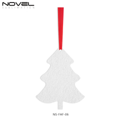 Sublimation Felt DIY Air Freshener Christmas Ornament Home Decoration