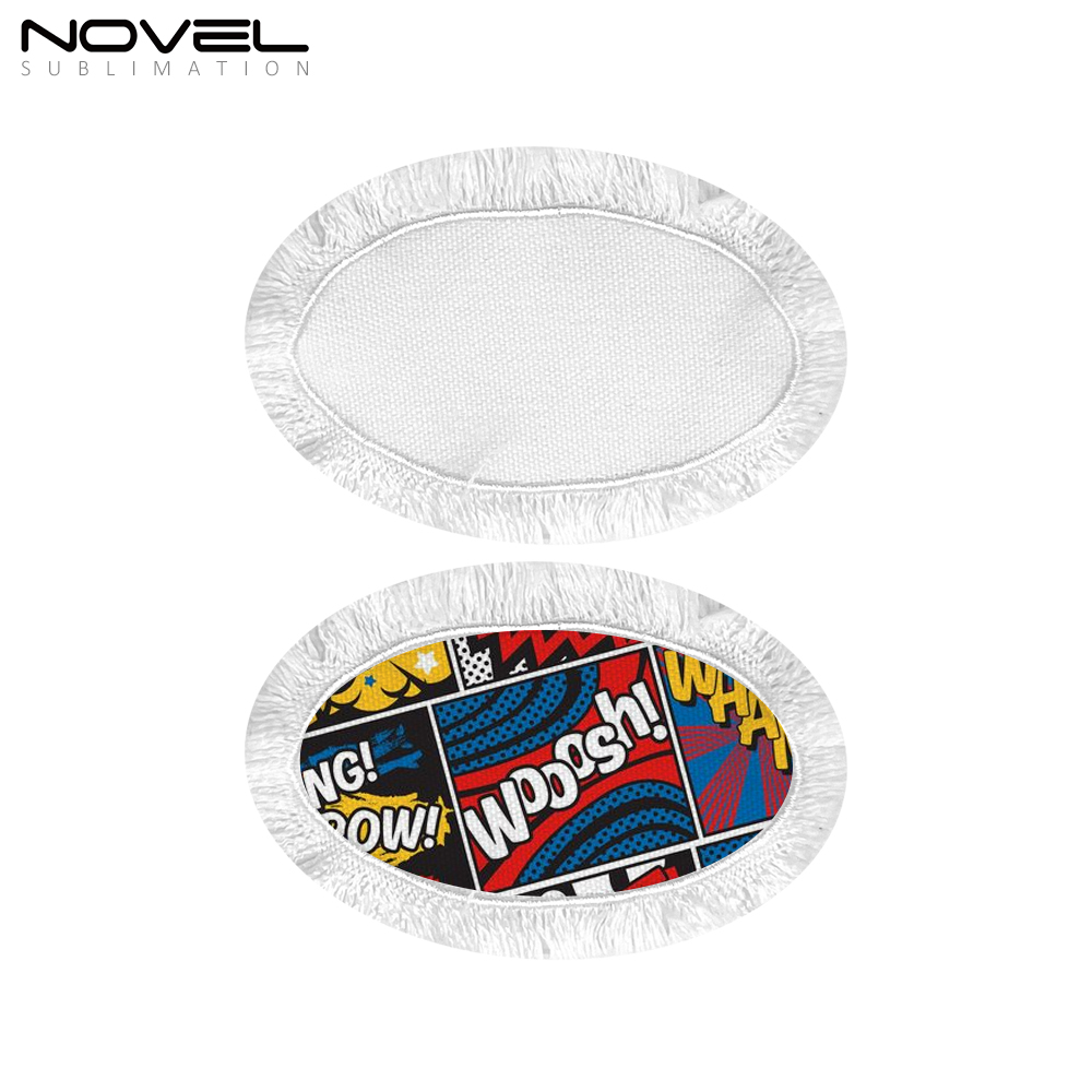 New Arrival Chic Sublimation Patch Blank Cap Stickers Cap Decorations DIY Stickers