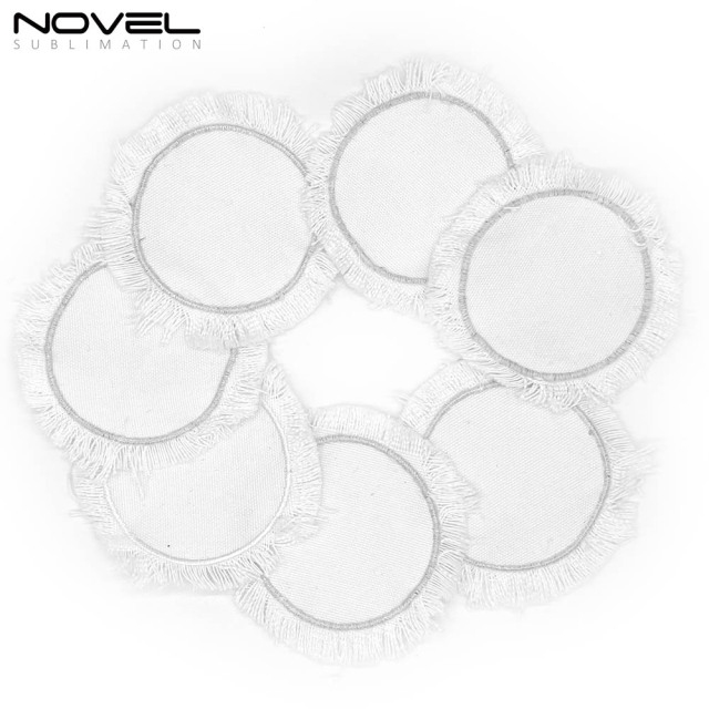 New Arrival Chic Sublimation Pathch Blank Cap Stickers Cap Decorations DIY Stickers