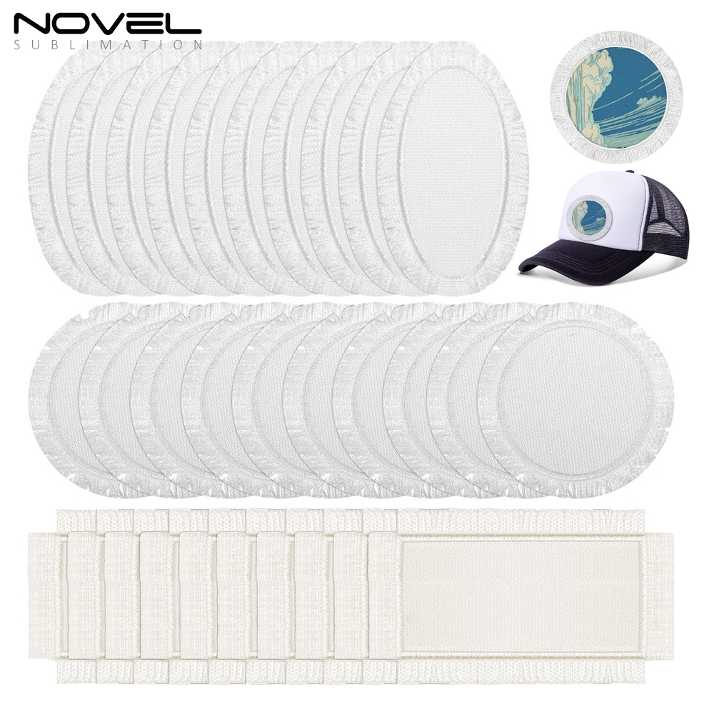 New Arrival Chic Sublimation Patch Blank Cap Stickers Cap Decorations DIY Stickers