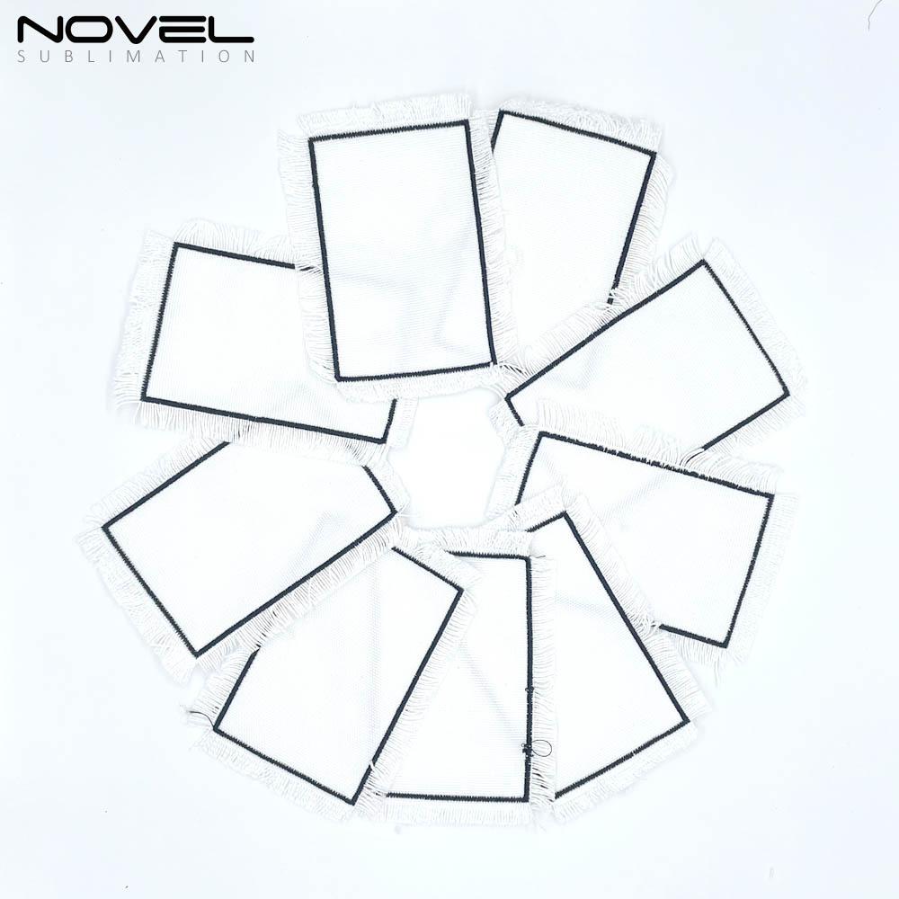 New Arrival Chic Sublimation Patch Blank Cap Stickers Cap Decorations DIY Stickers