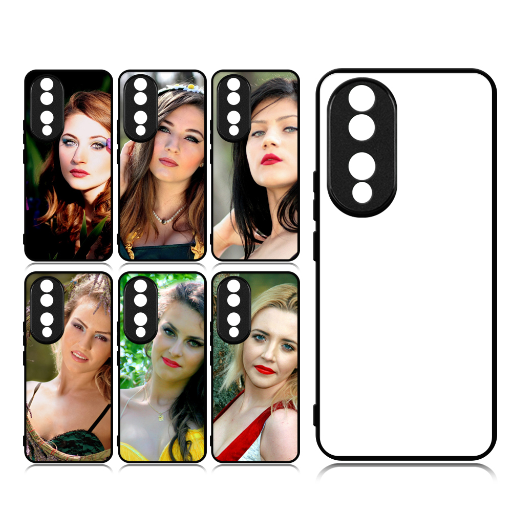 For Honor 90 Series,Huawei P60/P60 Pro Sublimation Blank Rubber 2D TPU Phone Case Cover