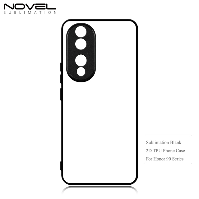 New Arrival!!! For Honor 90 Series,Huawei P60 Sublimation Blank Rubber 2D TPU Phone Case Cover