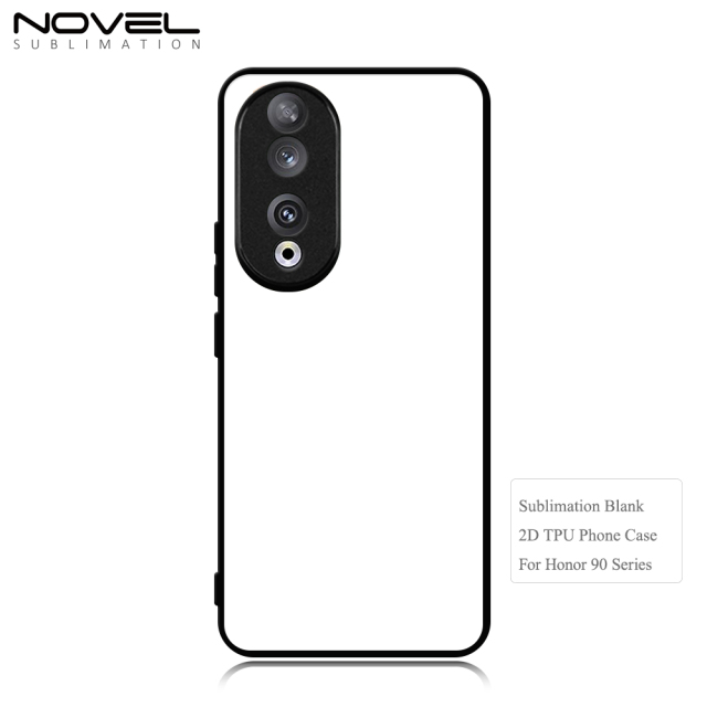 New Arrival!!! For Honor 90 Series,Huawei P60 Sublimation Blank Rubber 2D TPU Phone Case Cover