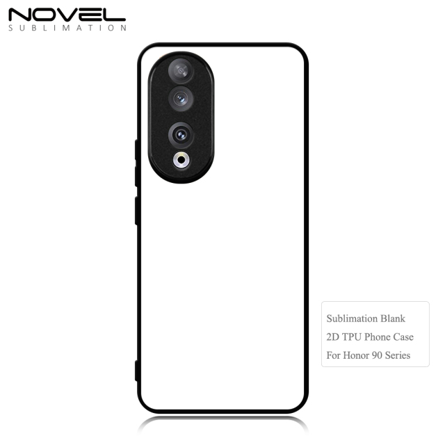 New Arrival!!! For Honor 90 Series,Huawei P60 Sublimation Blank Rubber 2D TPU Phone Case Cover